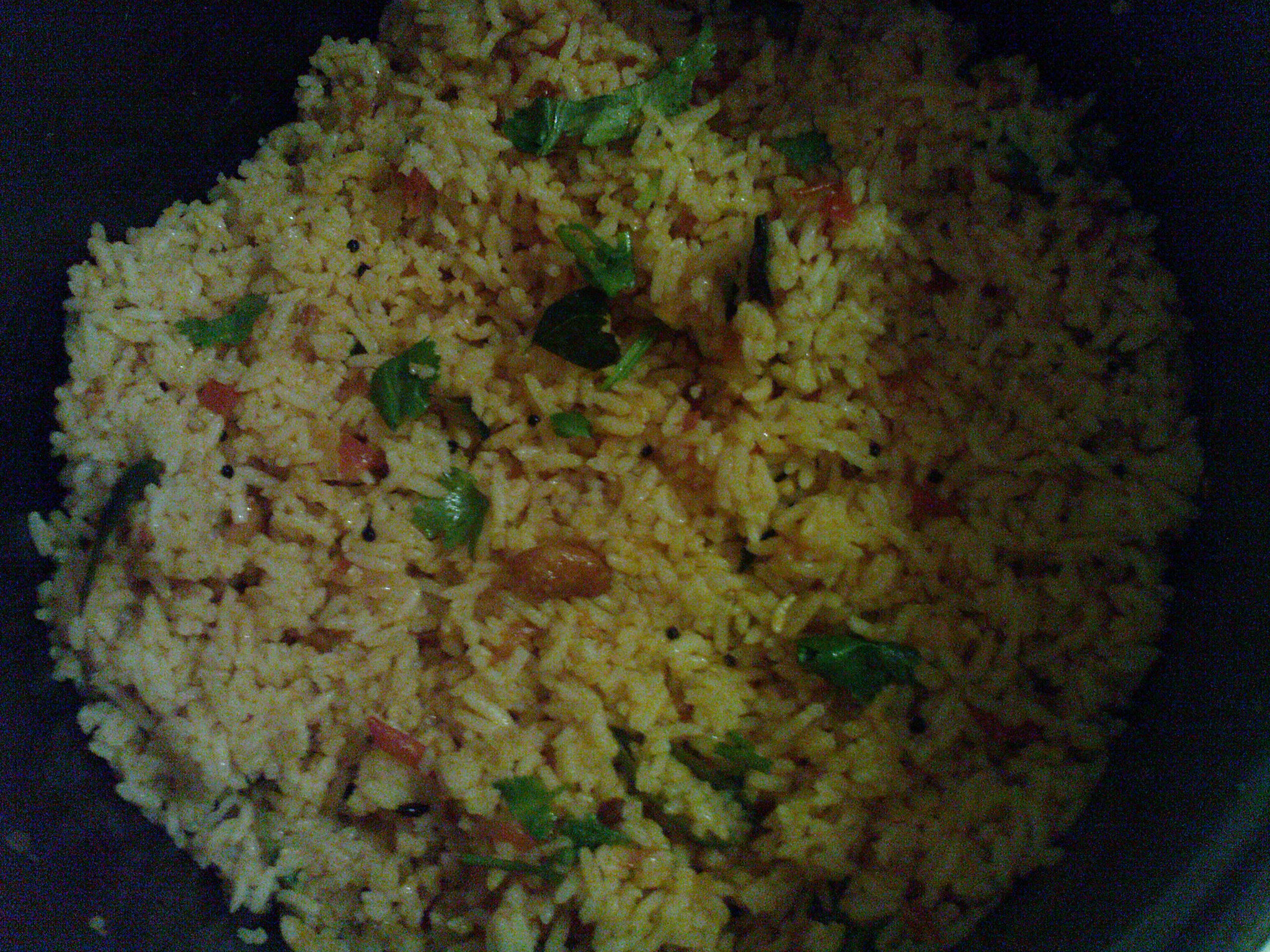 Tomato cashew rice Tomato cashew rice picture